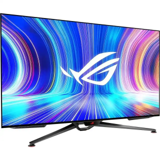 Asus ROG Swift OLED Ecran Gaming 48 pouces (47,53") 4K UHD - Fast IPS - 138 Hz - 0.1 ms - haut-parleurs - HDMI, DisplayPort, USB