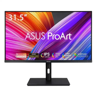 ASUS ProArt Moniteur professionnel 32 pouces (31,5) WQHD - IPS - haut-parleurs stéréo intégrés - HDMI, DisplayPort, USB-A