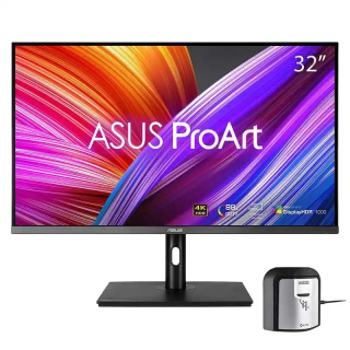 Asus Moniteur ProArt professionnel 32 pouces 4K Ultra HD - IPS - 60 Hz - 5 ms - haut-parleurs stéréo - VESA DisplayHDR 1000