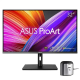Asus Moniteur ProArt professionnel 32 pouces 4K Ultra HD - IPS - 60 Hz - 5 ms - haut-parleurs stéréo - VESA DisplayHDR 1000