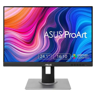 ASUS ProArt Display Moniteur professionnel 24,1’’ WUXGA (1920x1200) - IPS - haut-parleurs - HDMI, DisplayPort, VGA, USB Type-A