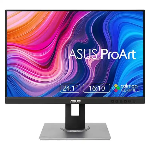 ASUS ProArt Display Moniteur professionnel 24,1’’ WUXGA (1920x1200) - IPS - haut-parleurs - HDMI, DisplayPort, VGA, USB Type-A