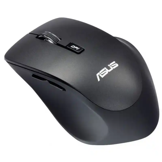 ASUS WT425 Souris sans fil - droitier - capteur 1600 dpi - 3 boutons - Nano dongle 2.4 GHz - Windows, Chrome OS - Noir mat