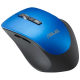 ASUS WT425 Souris sans fil - droitier - capteur 1600 dpi - 3 boutons - Nano dongle 2.4 GHz - Windows, Chrome OS - bleu rubis