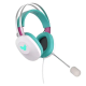 ASUS TUF Gaming H1 Gen II Édition Hatsune Miku - Casque gaming filaire avec haut-parleurs 40 mm, microphone certifié TeamSpeak
