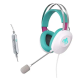 ASUS TUF Gaming H1 Gen II Édition Hatsune Miku - Casque gaming filaire avec haut-parleurs 40 mm, microphone certifié TeamSpeak