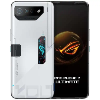 Asus ROG Phone 7 AMOLED 6,78 pouces - Snapdragon® 8 Gen 2 - 16 Go RAM LPDDR5X - 512 Go Stockage - Double SIM - Blanc Orageux