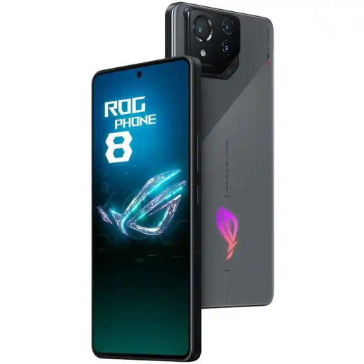 Asus ROG Phone 8 6,78" FHD+ - Qualcomm Snapdragon 8 Gen 3 - Double SIM - 12 Go RAM LPDDR5X - 256 Go Stockage - Gris rebelle