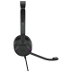 Jabra Evolve2 30 SE Micro-casque filaire stéréo professionnel - USB-A - Microphone rétractable - certifié Microsoft Teams