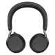 Jabra Evolve2 75 Link380A MS Stéréo Micro-casque sans fil stéréo professionnel - Bluetooth - USB-A - certifié Microsoft Skype