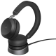 Jabra Evolve2 75 Link380A MS Stéréo Micro-casque sans fil stéréo professionnel - Bluetooth - USB-A - certifié Microsoft Skype