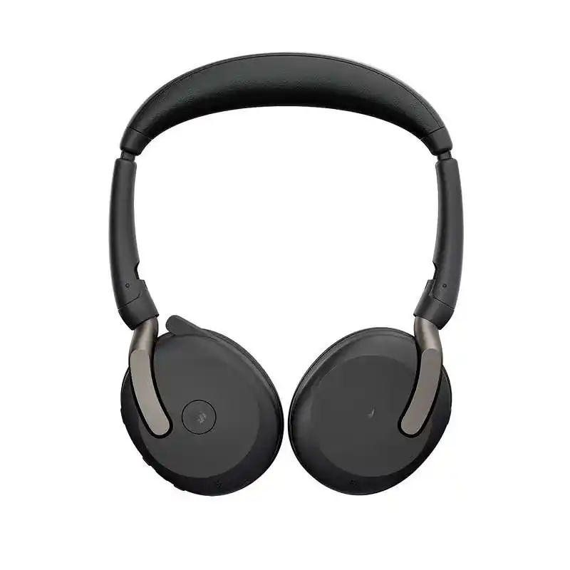 Jabra Evolve2 65 Flex Link380A UC Stéréo Micro-casque sans fil stéréo professionnel pliable - Bluetooth - USB-A - certifié UC