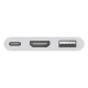 Apple Adaptateur multiport AV numérique USB-C vers HDMI, USB, USB-C - compatible iMac, iPad Pro, MacBook, Mac Mini