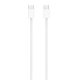 Apple Câble de charge tissé - Certifié Original Apple - USB-C - (1m) mètre - iPhone, iPad, AirPods