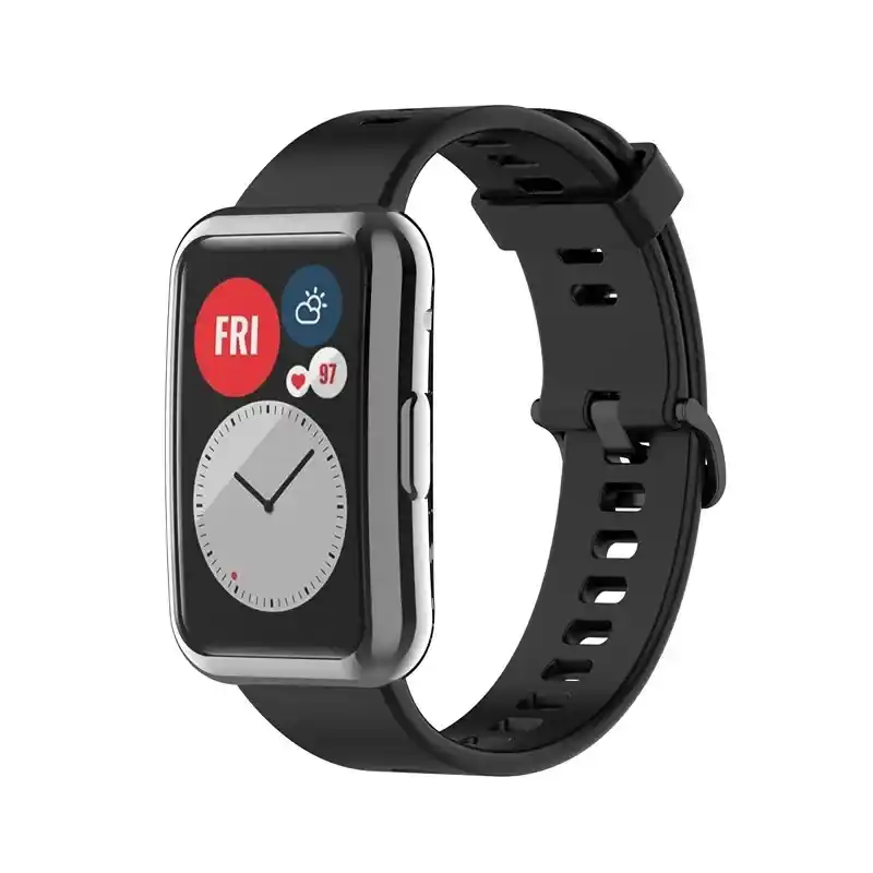 Huawei bracelet Watch Fit 3, Watch Fit 4 et Watch Fit 4 Pro en silicone offrent un confort optimal