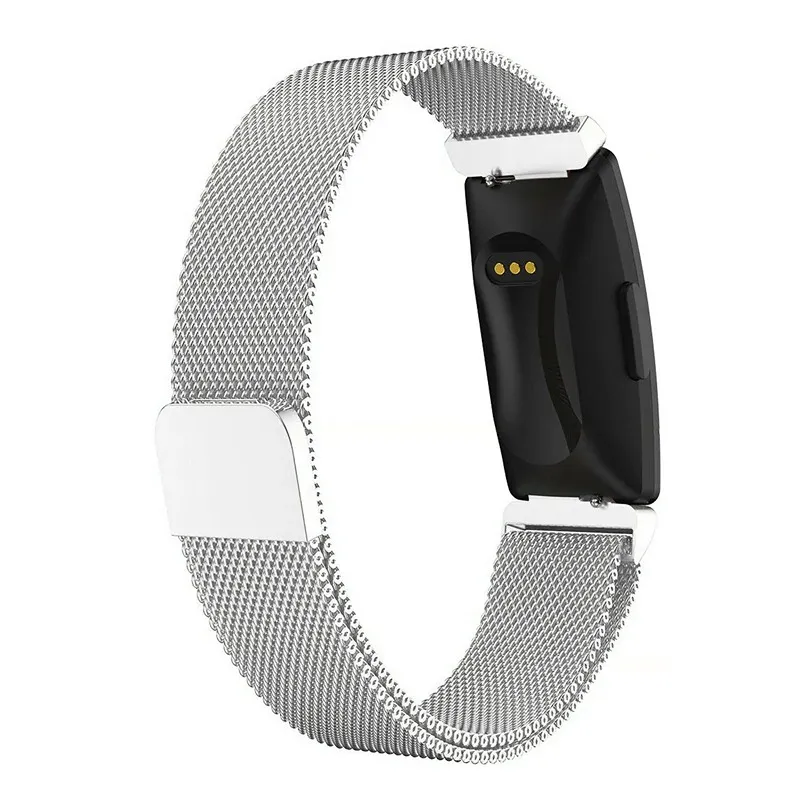 Huawei Fitbit Charge 6 Milan bracelet magnétique en métal en acier légère respirante ajustable