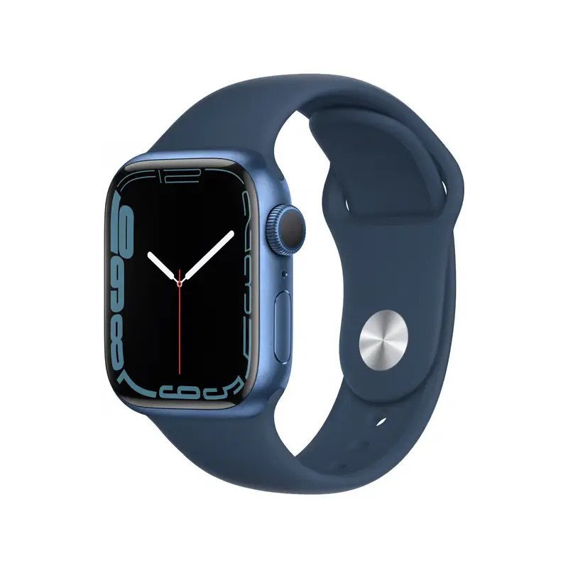 Apple Watch Series 7 GPS + Cellulaire - Boîtier en aluminium Bleu 41 mm