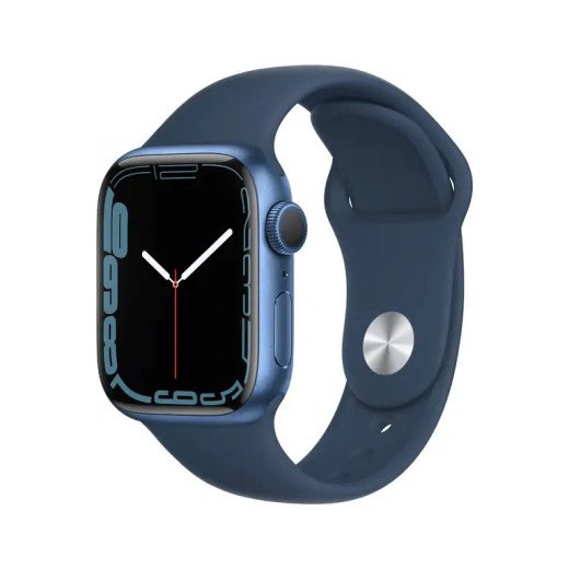 Apple Watch Series 7 GPS + Cellulaire - Boîtier en aluminium Bleu 41 mm