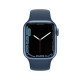 Apple Watch Series 7 GPS + Cellulaire - Boîtier en aluminium Bleu 41 mm