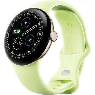 Google Pixel Watch 4 Vert Citron une montre élégante