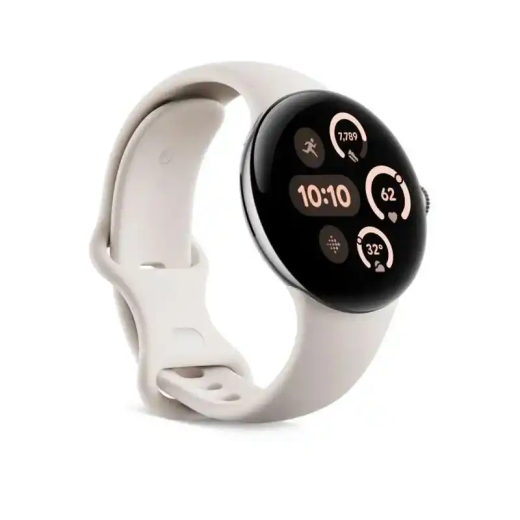 GOOGLE Pixel Watch 4 porcelaine une montre connectée et élégante.