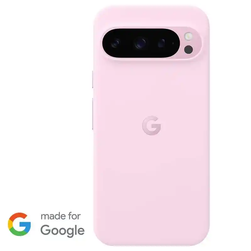 GOOGLE PIXEL étui couleur Quartz Rose pour 9, 9 Pro, 9 Pro XL.