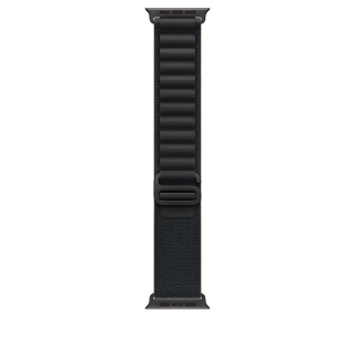Apple Watch Bracelet - Signé Apple - Boucle 49 mm - Small - Finition titane noir -  Couleur Alpine