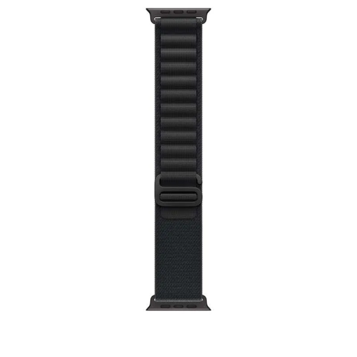 Apple Watch Bracelet - Signé Apple - Boucle 49 mm - Small - Finition titane noir -  Couleur Alpine