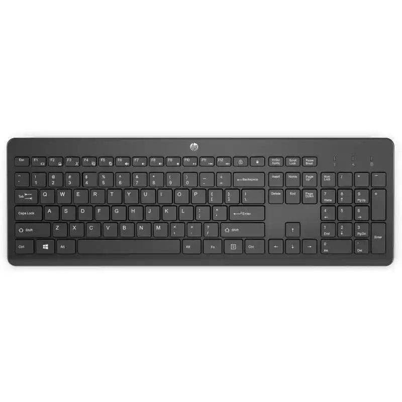 HP 230 Clavier sans fil AZERTY 2,4 GHz - 16 mois d'autonomie - 10 m en zone ouverte - batteries longue durée