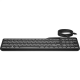 HP 400 Clavier AZERTY filaire Fin, confortable, rétroéclairé, silencieux - USB & Type-C  - sans faille