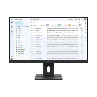 Lenovo ThinkVision E27-40 Moniteur 27 pouces - IPS - 100 Hz - 4ms - HDMI 1.4 + DP 1.2 + VGA + haut-parleurs intégrés (2 x 2W)