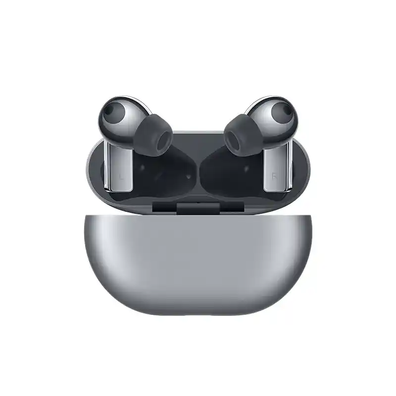 Huawei Freebuds Pro Silver design intra-auriculaire sans fil apparence élégante et moderne pour musique appels