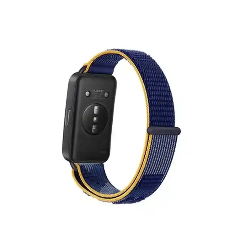 Huawei Bracelet connecté Band 9, compatible iOS et Android, Bleu conçu pour porté confortablement