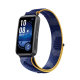 Huawei Bracelet connecté Band 9, compatible iOS et Android, Bleu conçu pour porté confortablement
