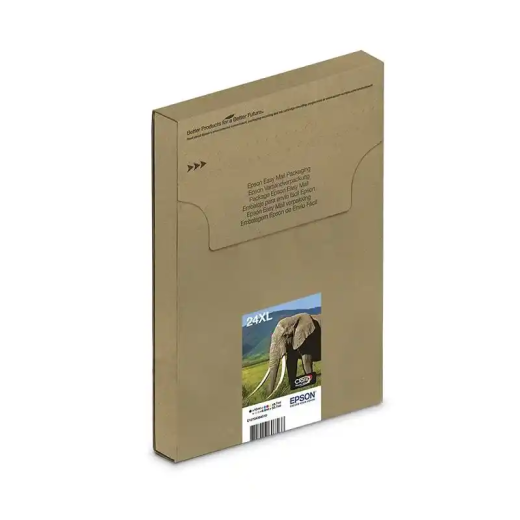 Epson série 24XL Cartouche d'encre magenta Éléphant 8,7 ml.