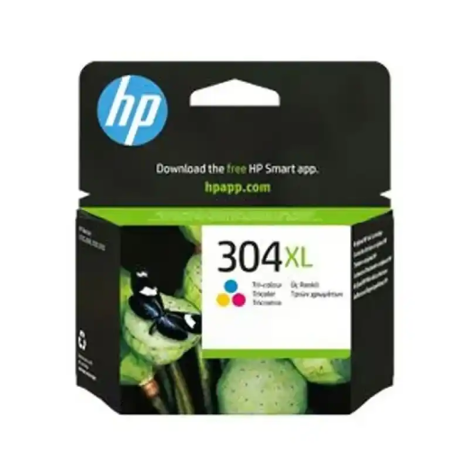 HP 304XL Cartouche d’encre trois couleurs grande capacité.