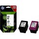 HP 62 pack de 2 cartouches d'encre noire / trois couleurs.