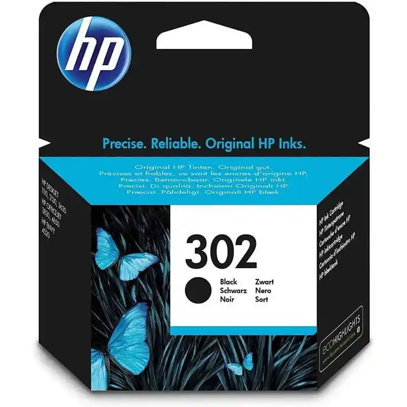 HP 302XL Cartouche d’encre noire grande capacité authentique