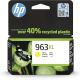 HP 963XL Cartouche d'encre jaune authentique, grande capacité.