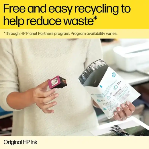 HP 963XL Cartouche d'encre cyan authentique, grande capacité.