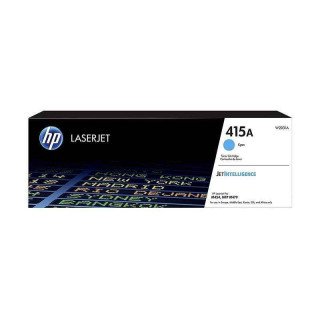HP 415A Toner cyan LaserJet authentique bonne qualité.