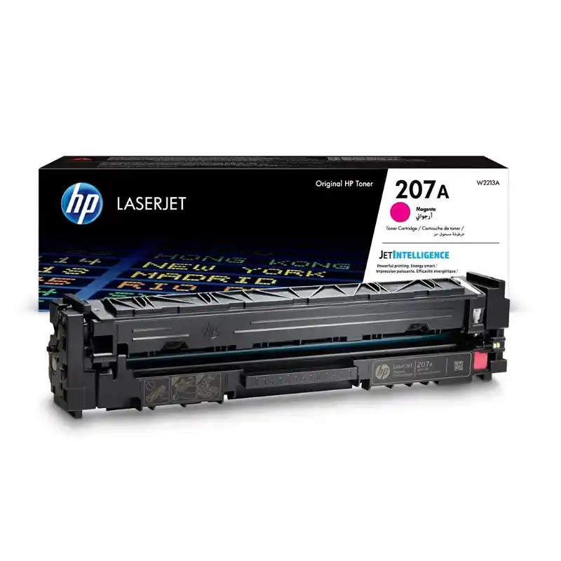 HP 207A Toner magenta LaserJet qualité authentique.