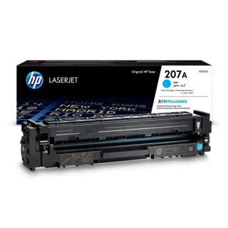 HP 207A Toner cyan LaserJet authentique et irréprochable.