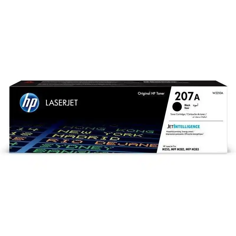 HP 207A Toner noire LaserJet des résultats authentique.