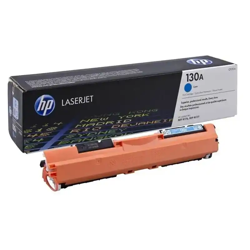 HP 130A LaserJet Cartouche de toner cyan d'origine