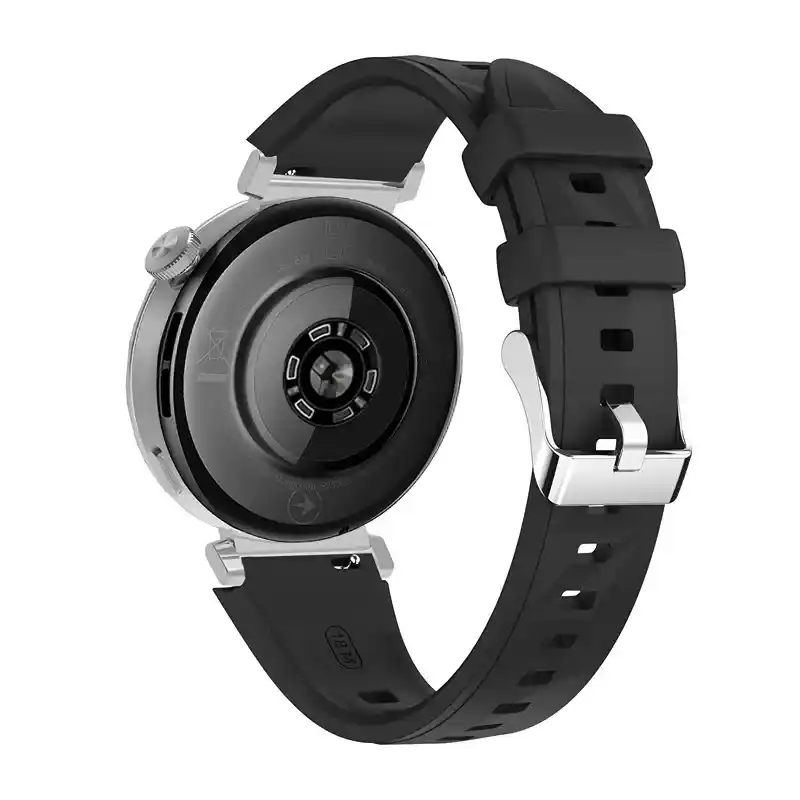 Huawei WATCH GT 5 Series Strap Bracelet silicone  41mm 18 mm largeur adapté taille spécifique montre (noir)