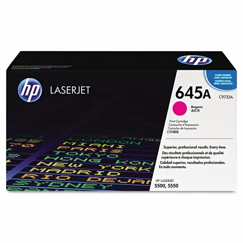 HP 646A toner LaserJet magenta authentique et fiables .