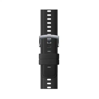Huawei WATCH D2 Strap noir fluoroélastomère un matériau robuste, résistant à l'eau et confortable