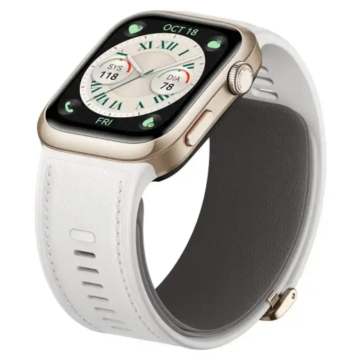 Huawei WATCH D2 Strap beige fluoroélastomère un matériau robuste, résistant à l'eau et confortable