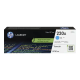 HP 220A Toner LaserJet cyan authentique qualité exceptionnelle.
